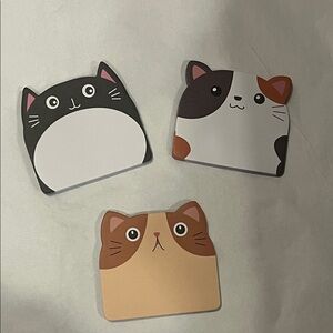 90 Cat Sticky Notes Set